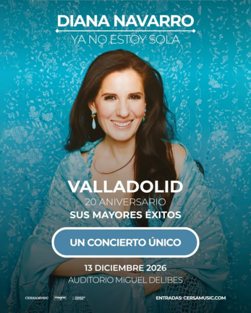 Diana Navarro en Valladolid – Ya No Estoy Sola – Gira 20 Aniversario